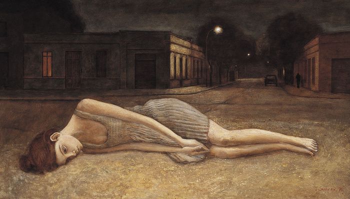 MUJER EN LA CALLE, 1995